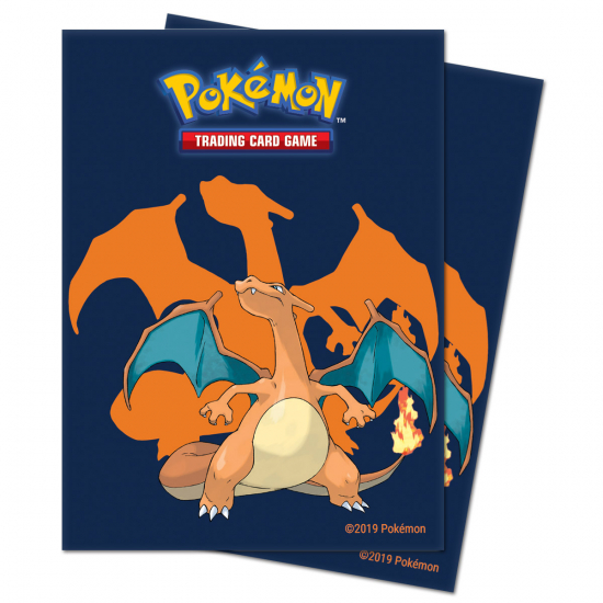 Pokémon - Protège carte standard x65 Dracaufeu