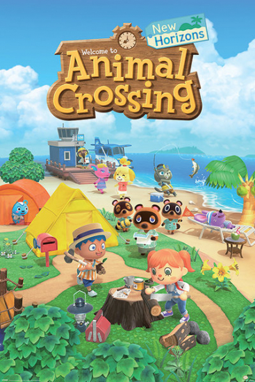 Animal Crossing - poster New Horizon
