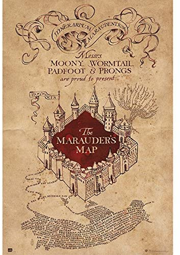 Harry Potter - Magnet Marauder's map