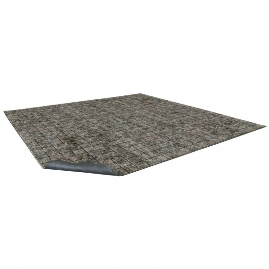 Gaming mat - Tapis de jeu terrain sol de dalles en pierre 2x2