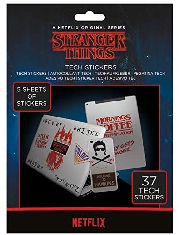 Stranger Things - Lot de 34 Tech stickers