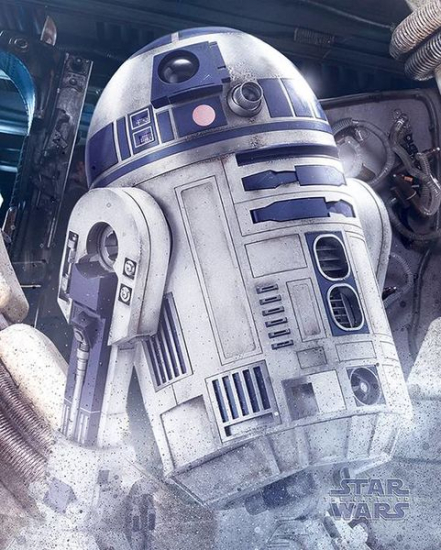 Star Wars - Poster petit format R2-D2 (the Last Jedi)