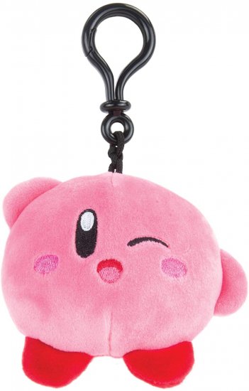 Kirby - Porte clef peluche Kirby clin d'oeil séducteur