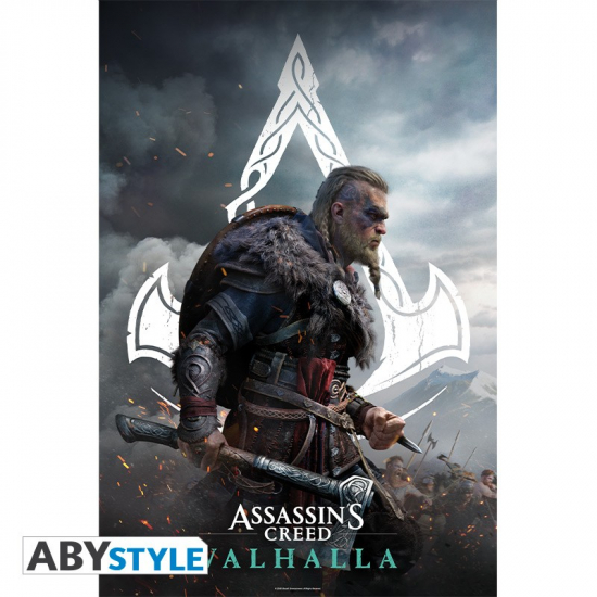 Assassin's Creed - Poster grand format Valhalla/Eivor (637)