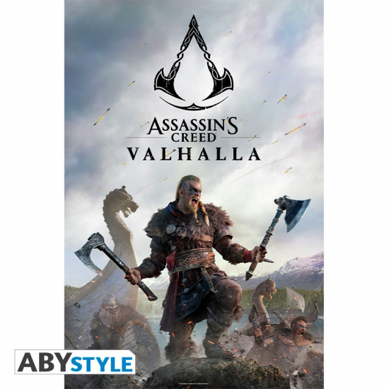 Assassin's Creed - Poster grand format Valhalla/Raid (638)