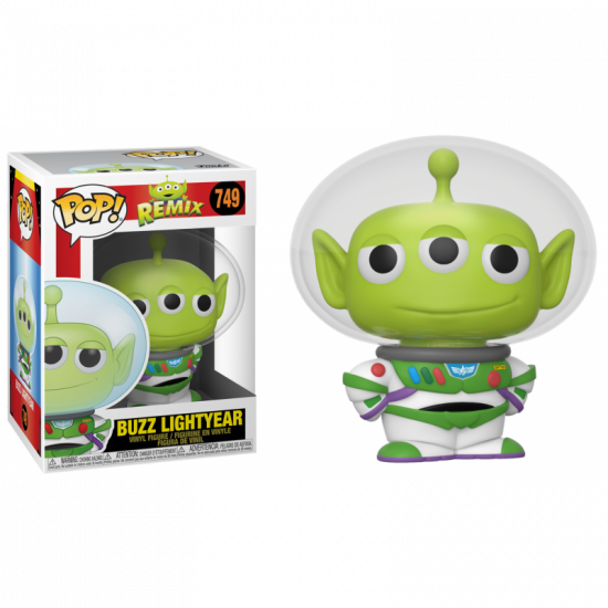 Disney - POP N°749 Alien en Buzz l'éclair (Toy Story)