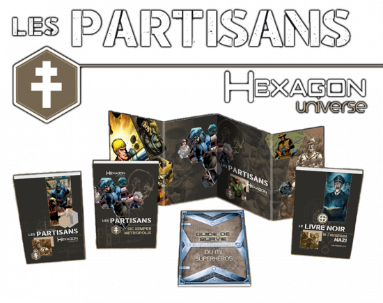 Hexagon Universe 08 - pack Les Partisans
