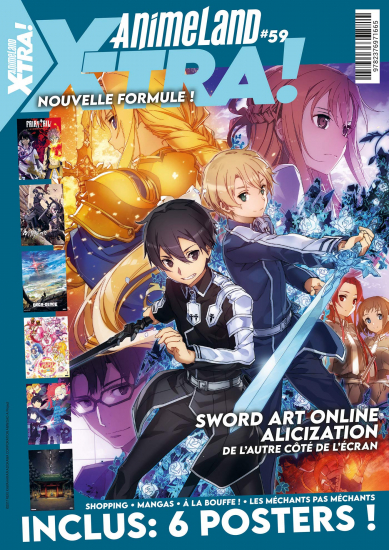 AnimeLand Xtra N°59 Sword Art Online : Alicization