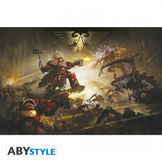 Warhammer 40k - Poster grand format La dévastation de Baal