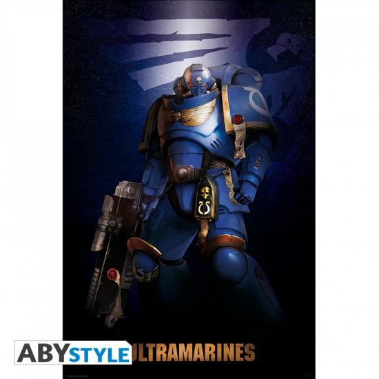 Warhammer 40k - Poster grand format Ultramarine
