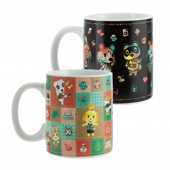 Animal Crossing - Mug heat change patchwork