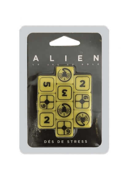 Alien - set de dés de stress