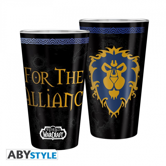 World of Warcraft - Verre XXL For the Alliance