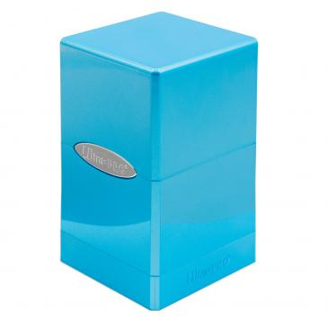 Ultra Pro - Deck box Satin Tower Topaz (bleu)