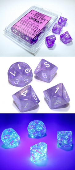 Set de 10d10 - Borealis Purple/white Luminary
