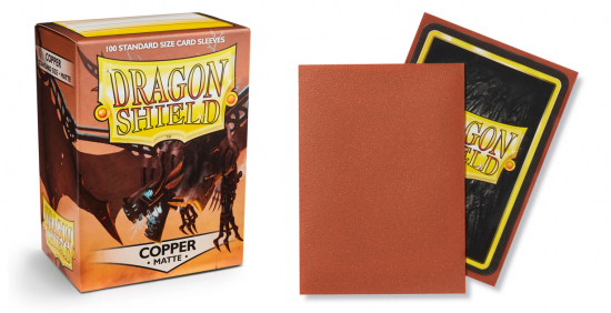 Dragon Shield - Protège carte standard Matte x100 Copper
