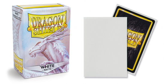Dragon Shield - Protège carte standard Matte x100 White