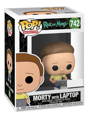 Rick and Morty - POP N°742 Morty with laptop (special edition)
