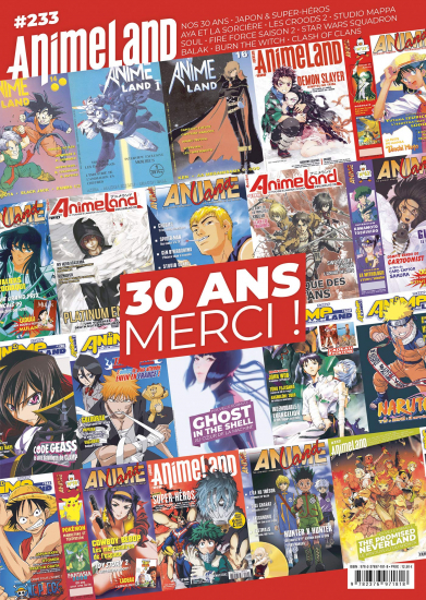 AnimeLand Magazine N° 233 - 30 ans