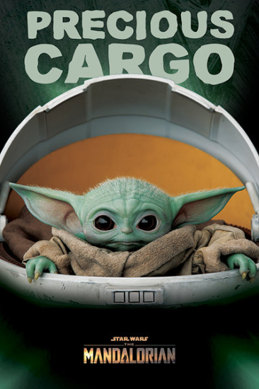 Star Wars The Mandalorian - poster Precious Cargo