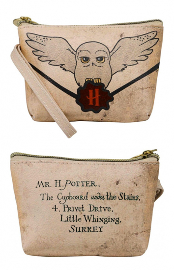 Harry Potter - Porte Monnaie Hedwige à la lettre de Poudlard