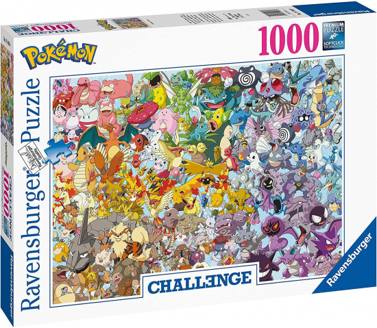 Pokémon - Puzzle Groupe 1ère gen (1000 pièces)
