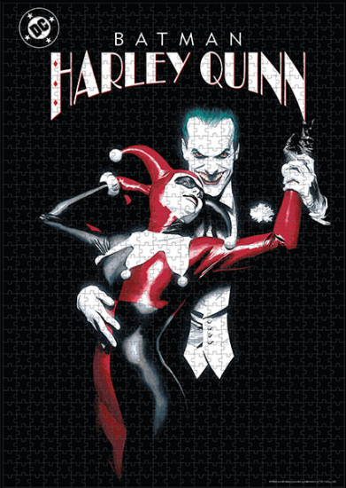 DC - Puzzle couverture Batman Harley Quinn (1000 pièces)