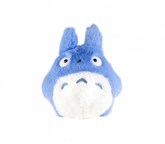 Ghibli - Peluche fluffy Totoro bleu ultra doux