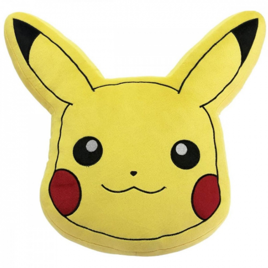 Pokémon - Coussin Pikachu tête 20cm