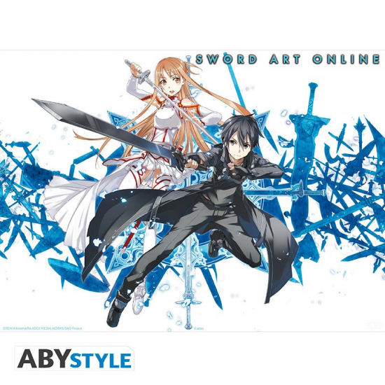 Sword Art Online - Poster petit format Asuna & Kirito