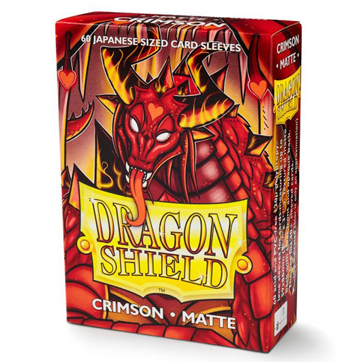 Dragon Shield - Protège carte japonaise Matte x60 Crimson