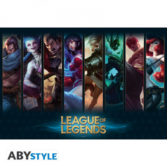 League of Legends - Poster grand format Champions