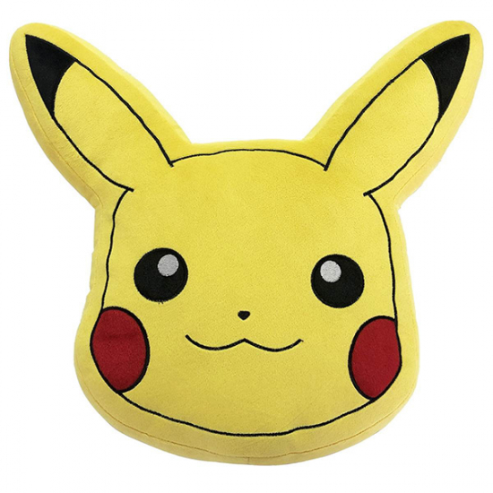 Pokémon - Coussin Pikachu tête 40cm