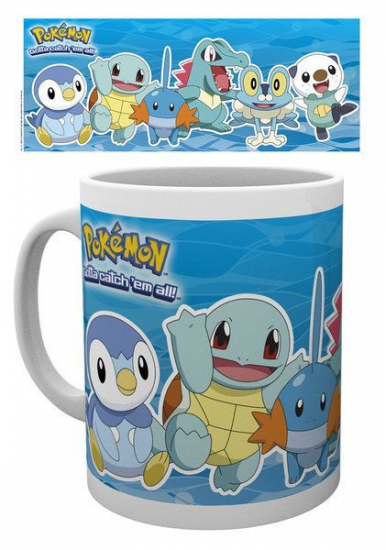 Pokémon - Mug water partners (bleu)