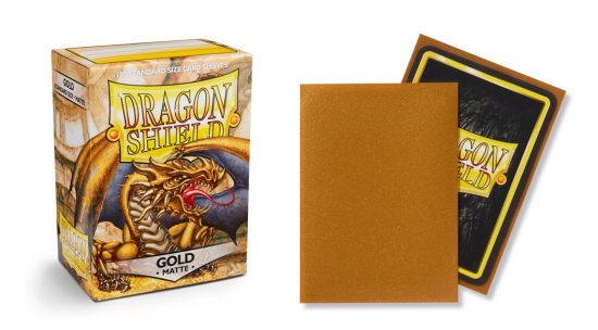 Dragon Shield - Protège carte standard Matte x100 Gold