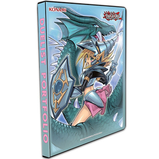 YU-GI-OH! JCC - Portfolio 9 cases Dark Magician Girl the dragon knight