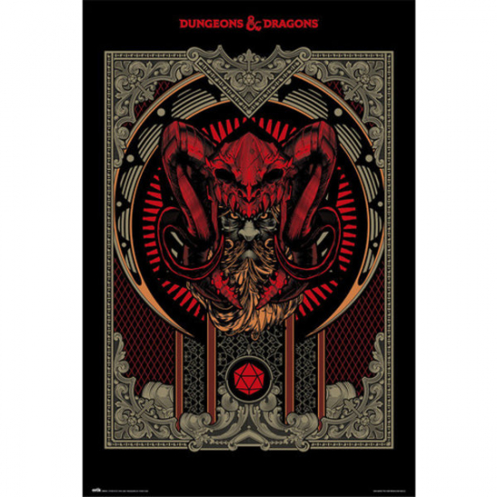 Dungeons And Dragons - poster Players Handbook
