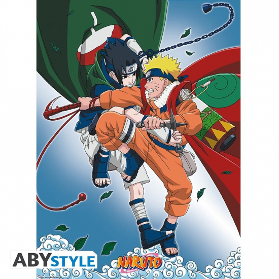 Naruto - Poster petit format Naruto Vs Sasuke