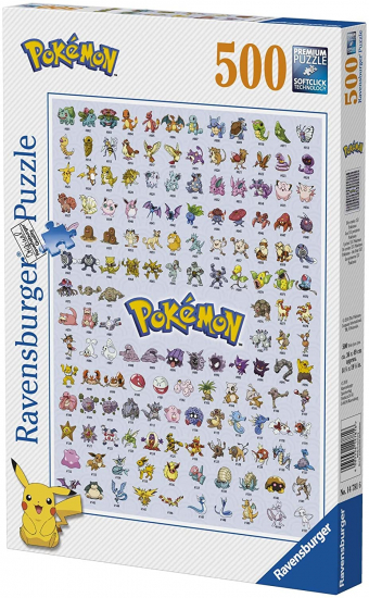 Pokémon - Puzzle 1ère génération (500 pièces)