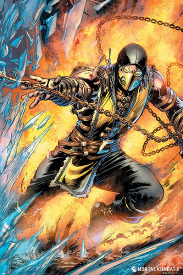 Mortal Kombat - Poster Scorpion
