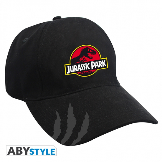 Jurassic Park - Casquette Noir logo