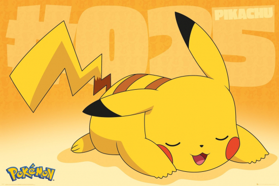 Pokémon - Poster grand format Pikachu dodo