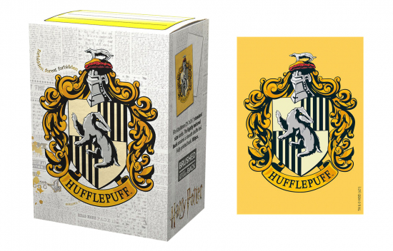 Harry Potter - Protèges cartes standard x100 Poufsouffle