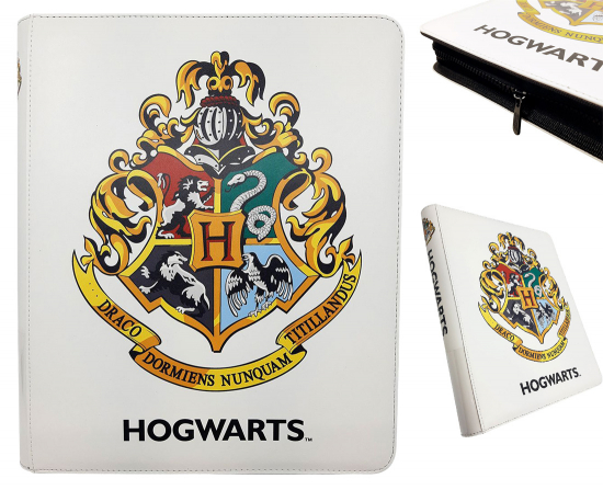 Harry Potter - Classeur card codex zipster Poudlard