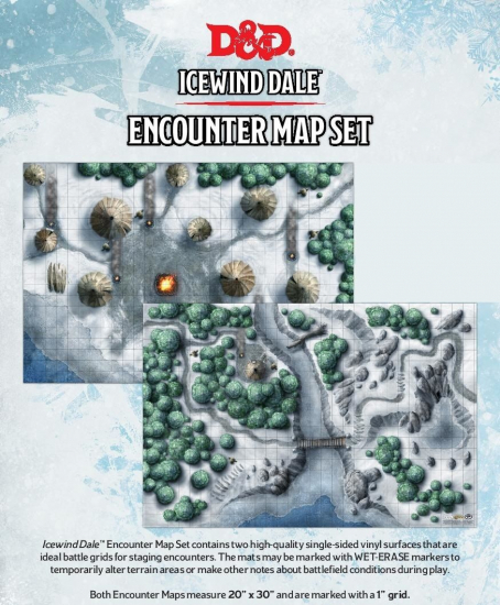 Dungeons & Dragons - Carte de Icewind Dale x2 (EN)