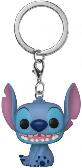 Disney - POP porte clef Stitch assis sourire