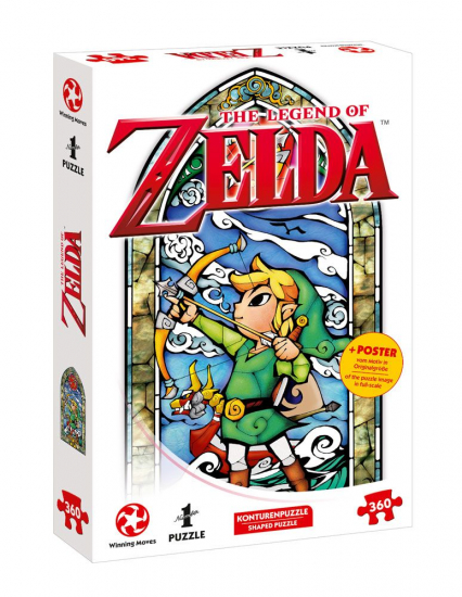 Zelda - Puzzle Hero's Boomerang (Wind Waker) (360 pièces)