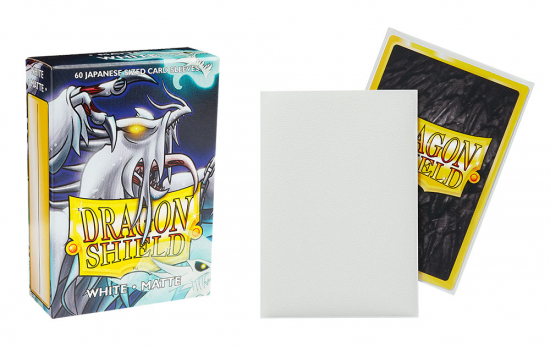 Dragon Shield - Protège carte japonaise Matte x60 White
