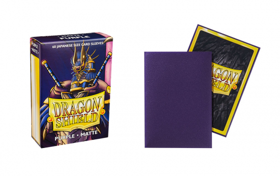 Dragon Shield - Protège carte japonaise Matte x60 Purple