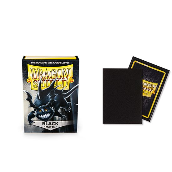 Dragon Shield - Protèges cartes standard x60 Black mat